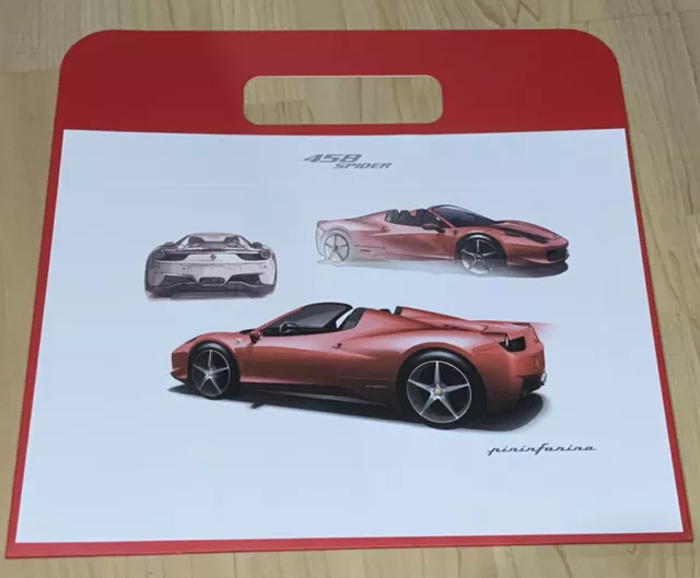 Official FERRARI 458 Spider Art Lithograph Print Limited Edition