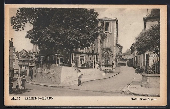 CPA 64 Salies-de-Béarn - Groupe De Sandaliers - Carte Postale Ancienne 1910