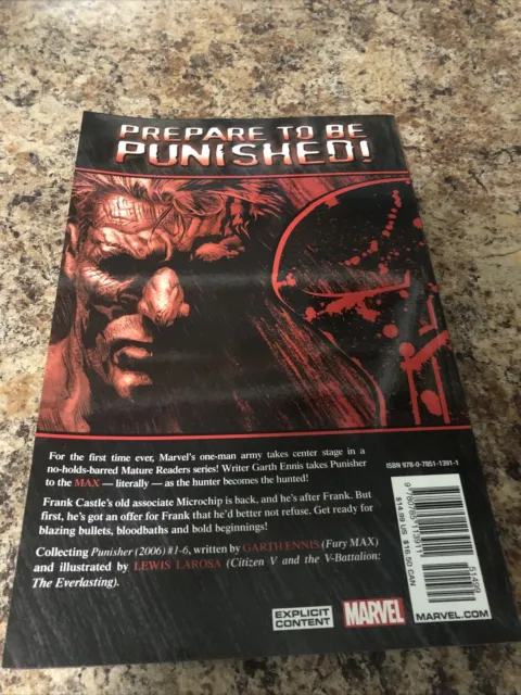 Punisher Max - Volume 1 : In the Beginning by Garth Ennis (2006) Trade Paperback 2