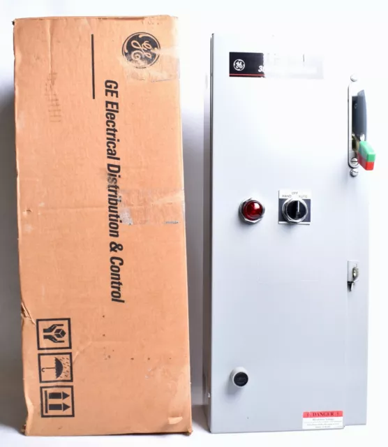 GE CR307 CR308 CR387 Magnetic Starter Combination 3 Pole  CR308B1021BAGALJ