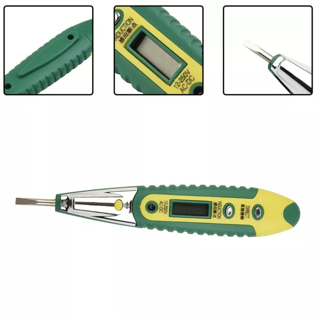 Stylo de test électrique LCD pratique testeur de tension détecteur numérique