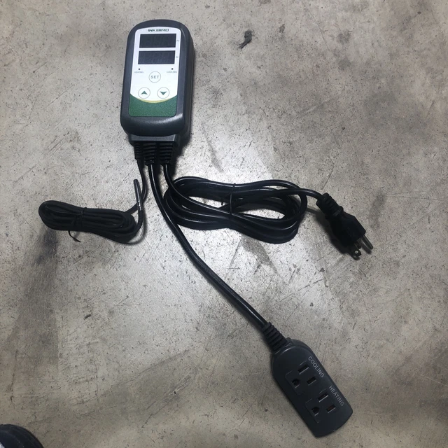 Inkbird Temperature Controller Outlet ITC-308S NTC Sensor Removable Heat Cool US