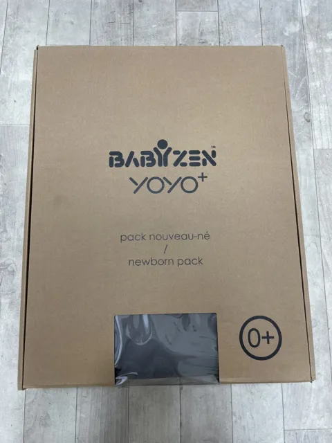 Brand New Babyzen Yoyo 0+ Newborn Pack - GREY + Raincover