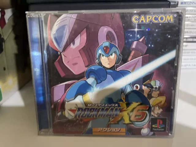 Rockman X6 Mega Man (PlayStation) NTSC-J PS1 Complete