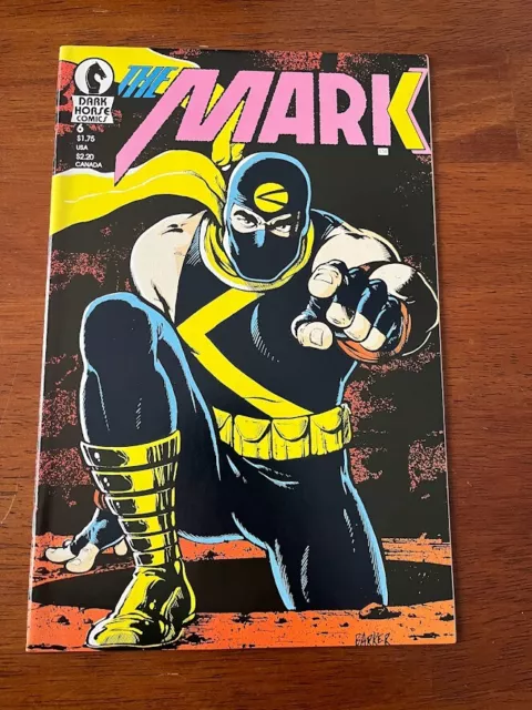 The Mark # 6 Very Fine Dark Horse Comics 1989