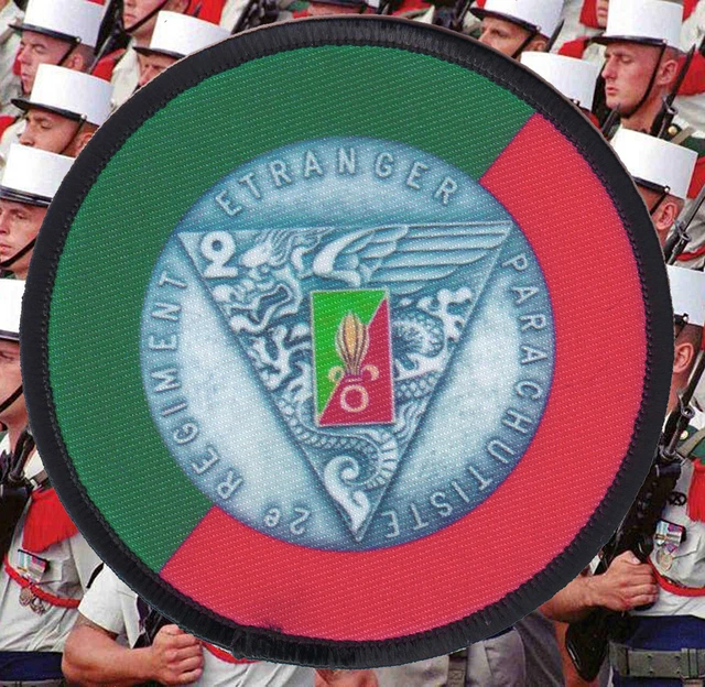 Fremden-Legion Aufnäher #36614 Von Copytec - Sticker Patch Für Jacken & Uniformen