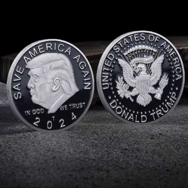 2024 US PRESIDENT Donald Trump EAGLE Commemorative Coin Save America