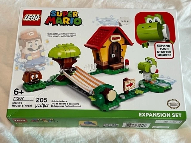 LEGO Super Mario: Mario's House & Yoshi Expansion Set (71367) RETIRED Brand New
