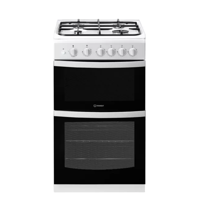 Indesit Freestanding ID5G00KMW/UK 50cm Gas Oven - White