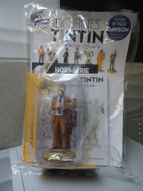 Figurine tintin N°102 JM DAWSON collection officielle
