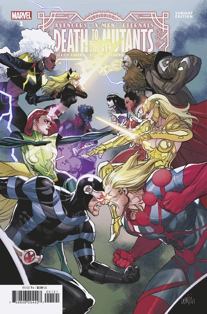 Axe Death To Mutants #1 (Leinil Yu Var) Marvel Prh Comic Book 2022