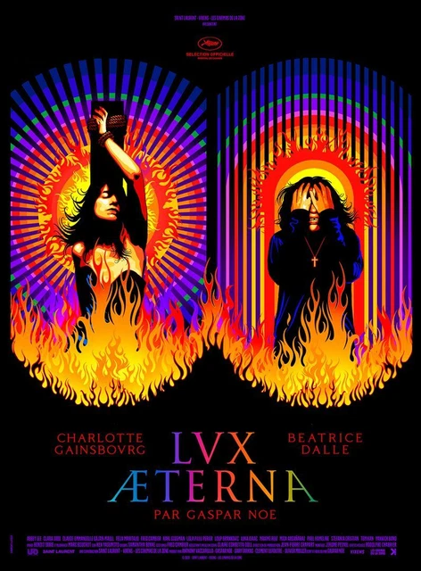 LUX AETERNA -  Affiche cinema 40X60 - 120x160 Movie Poster