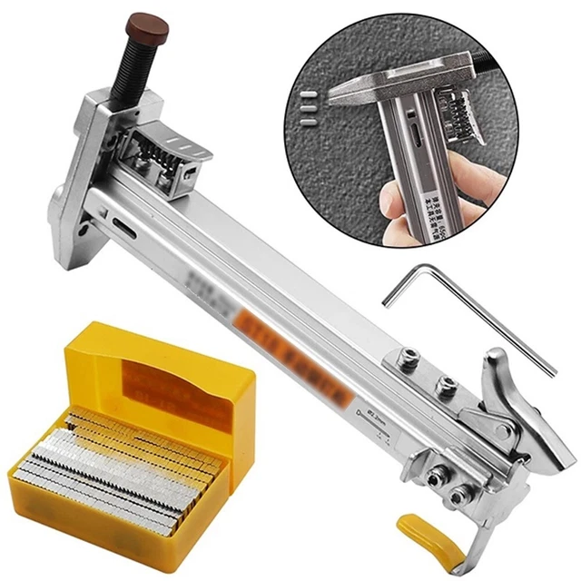 Juego de 1 pieza o 2 piezas clavadora manual aleación de aluminio semiautomático