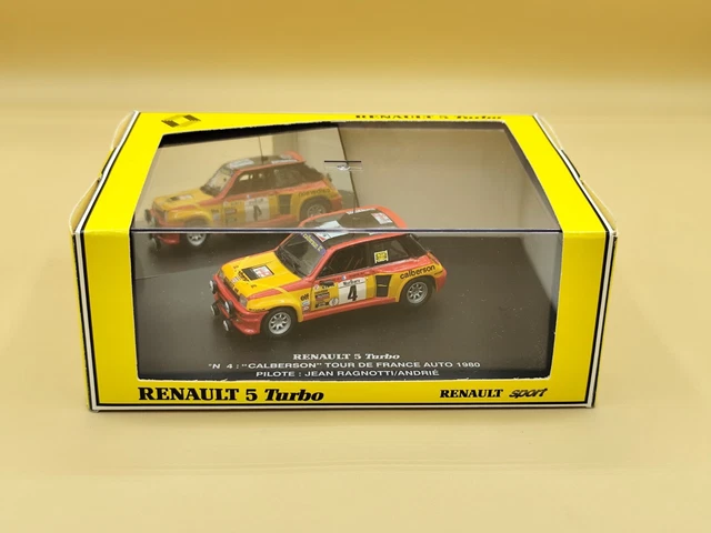 Renault 5 Turbo N°598 Rallye Italie 1979 - Échelle 1/18 UH - Occasion Boîte