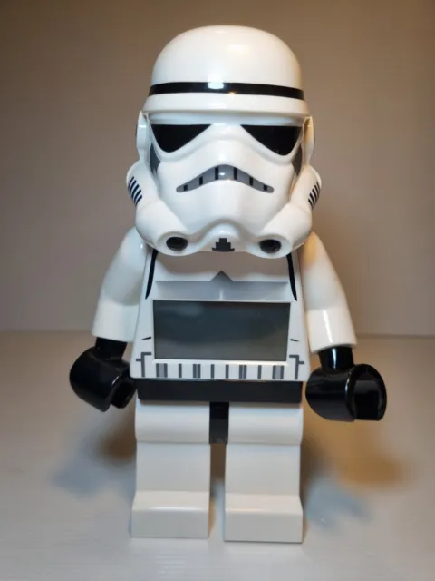Lego Star Wars StormTrooper Digital Clock 2011 - Great Condition - Working
