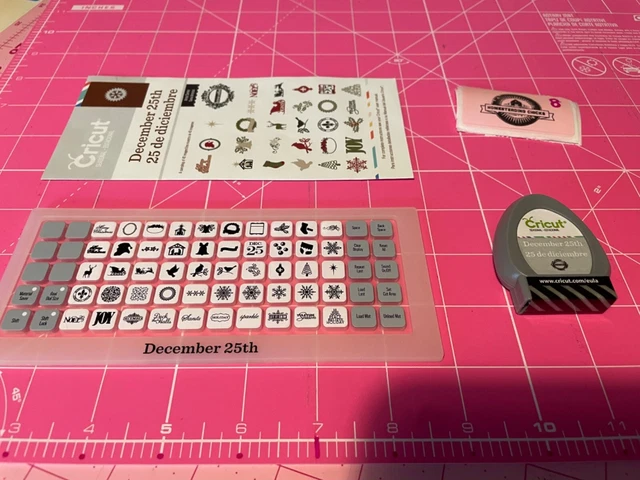 #8 25 de diciembre 25 cartucho de cricut usado envío gratuito