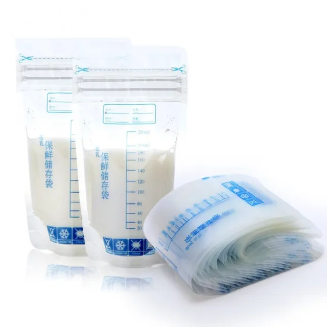 LDPE + PET bolsa de almacenamiento de leche materna bolsa de leche embarazada madre