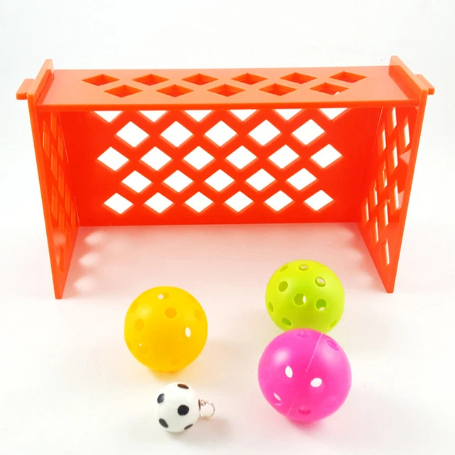 2 Sets Vogel Fußball Spielzeug Interaktive Papagei Spielzeug 2