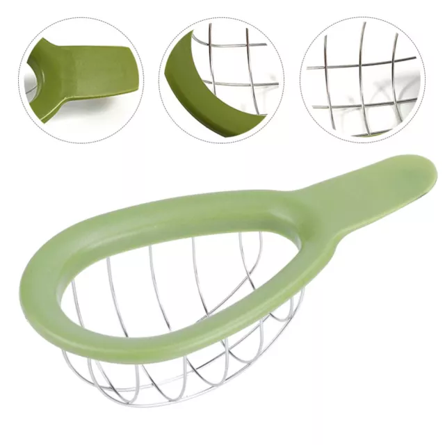 Avocado Cube Maker Chunks Slicer Stainless Steel Kitchen Gadget