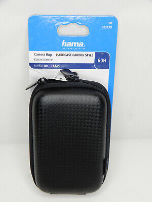 Hama 023139  Camera Bag "Hardcase Carbon Style 60H" Hartschale, schwarz  (Me64)