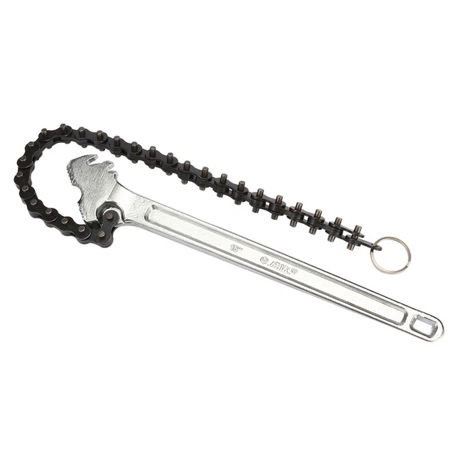 15" acciaio Strumento per chiavi a tubo acciaio carbonio a mezzaluna