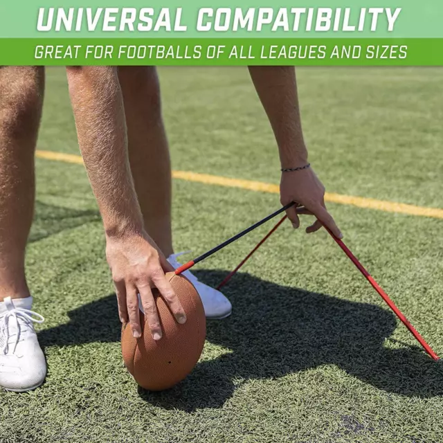 Football Kicking Tee Stand for Any Size Footballs Universal Placekicker Football