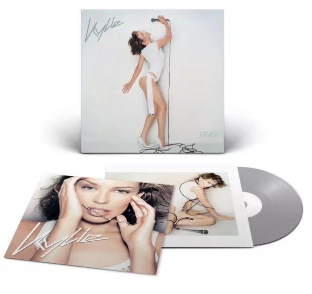 Kylie Minogue FEVER Silver 20th Anniversary LP Limited Edition Vinyl LP SEALED