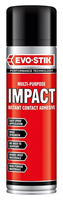 EVO-STIK 30611502 Legami spray adesivi per urti immediatamente a contatto alti lei