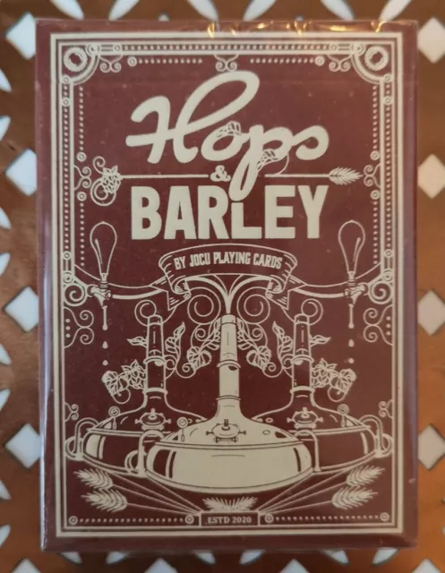 Hops & Gerste Tief Bernstein Ale Edition Spielkarten Neu & Versiegelt Jocu Deck