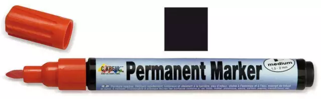 KREUL Permanentmarker medium Schwarz 1,5-3 mm