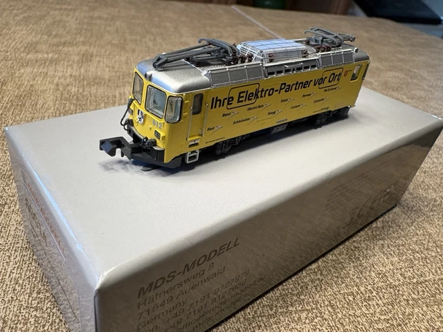 KATO RHB SPUR N Ge 4/4II 612 Thusis mit Werbung Neu EUR 189,99 ...