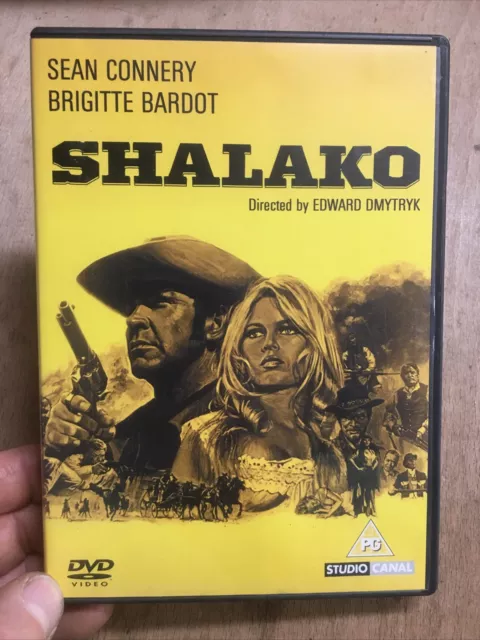 Shalako-Sean Connery Brigitte Bardot(R2 DVD)1968 Western Honor Blackman Sykes