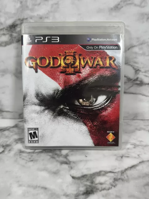 God of War III (Sony PlayStation 3, 2010) - PS3 Compete W/ Manual Free Shipping