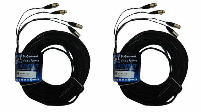 10ft Dual XLR Female To Dual RCA Male Cable | Hi-Fi Stereo Audio Interconnect For Home Theater, Amps