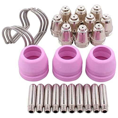 26 Pcs SG-55 AG-60 Plasma Cutter Cutting Torch Electrodes Tip