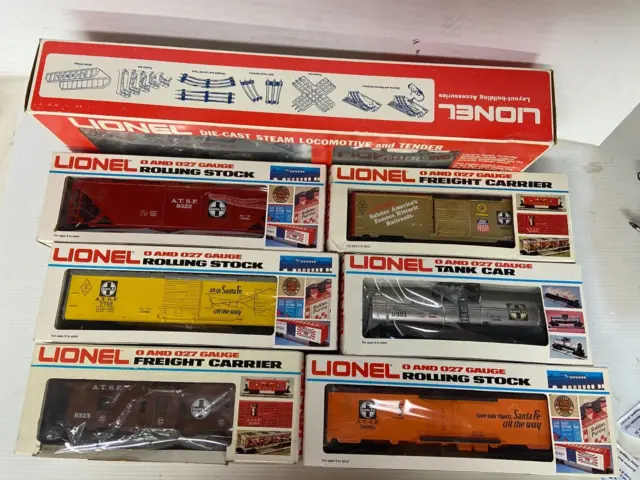 LIONEL 6-8900 & FARR #1 ORIGINAL set LN + bonus 6th car 6-9418 (no crane)