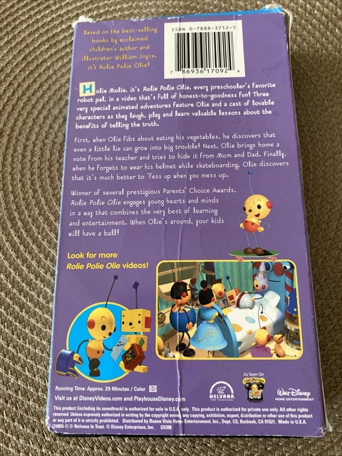 Opening To Rolie Polie Olie Telling The Truth 2002 Vhs ROLIE POLIE OLIE: Telling the Truth (VHS, 2002) • Good Condition $12.47