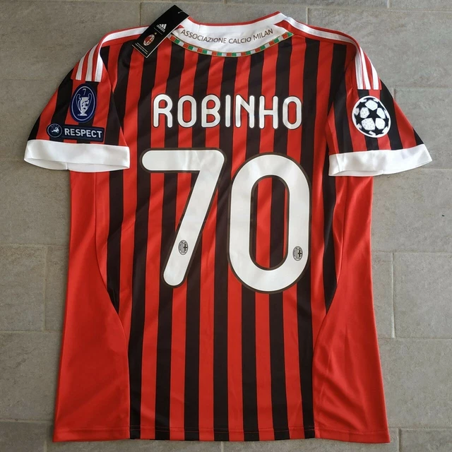 MAGLIA DA CALCIO Milan Robinho Scudetto 2011 Champions League EUR 32 00 PicClick IT