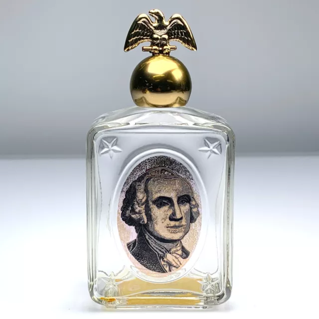 VTG Avon George Washington Gold Eagle After Shave Empty Decanter Collectable 5oz