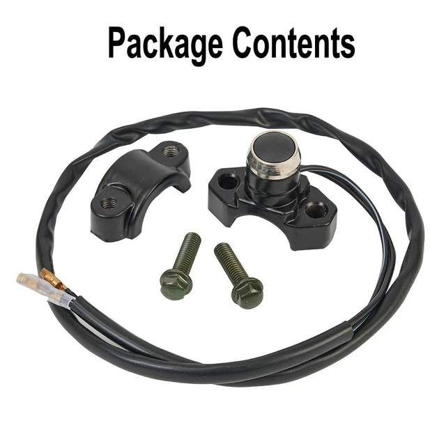 Enhanced Performance Handlebar Switch for Motorcycle ATV Electric Bike