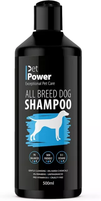 Pet Power - All Breed Dog Shampoo | Animal Grooming, Deodorising, Deep Cleaning