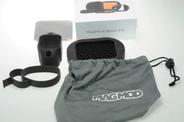 Kit MagMod, MagGrip, MagGrid, MagGel, geles, banda transmisora #G509