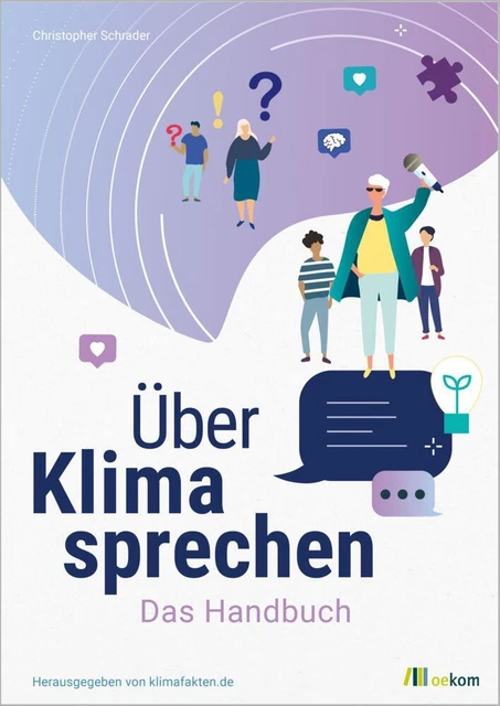 Über Klima sprechen - Christopher Schrader - 9783962383749 DHL-Versand PORTOFREI
