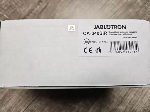 Jablotron CA-340SIR Drahtlose Sirene für die Autoalarmanlage CA-340