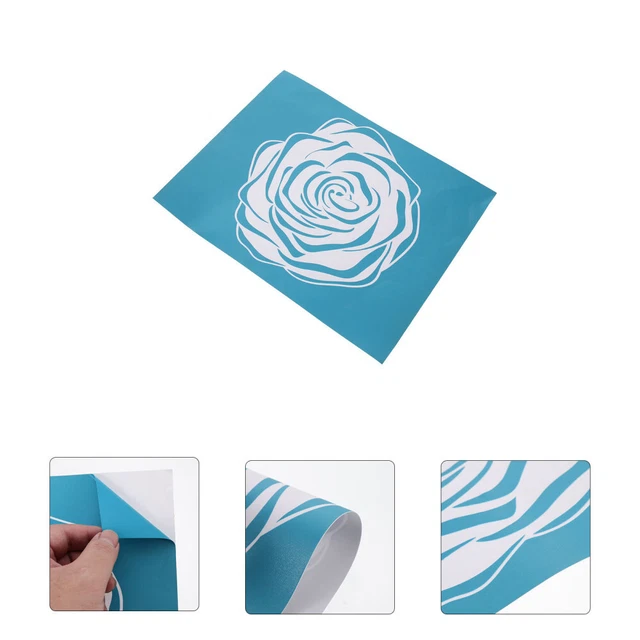 3x Schöne Zarte Floral Bildschirm Schablone Für Handwerk Hause Druck 5