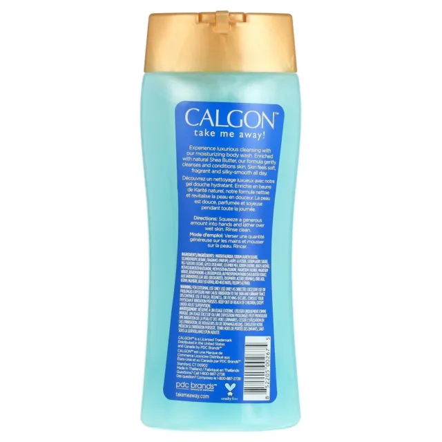 Calgon Ultra-Moisturizing Body Wash Morning Glory Aloe Vera & Vitamin E 16 Ounce