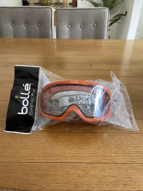 Bolle Blast Orange Duo (Blast Org Clear) Safety Goggles Rrp $39.95