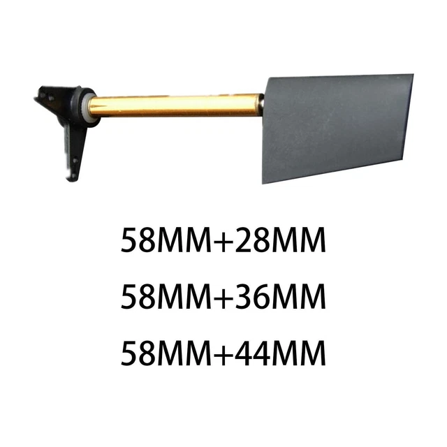 LOVIVER Nylon Ruder Mit Servoarm - RC Boot Ersatzteil 28mm Edelstahl