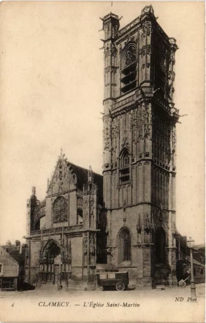 CPA AK CLAMECY - L'Église St-MARTIN (517964)