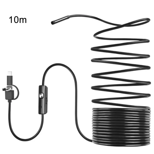 Fotocamera endoscopio 3 in 1 riparazione auto boroscopio ispezione impermeabile (10 m) -de